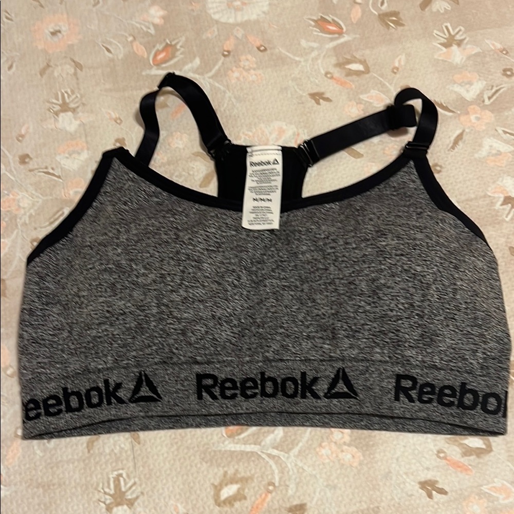 Reebok Gray Sports‎ Bra